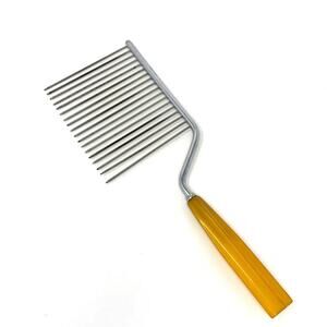 Vintage Butterscotch Bakelite Handle Cake Breaker Utensil 11" Long